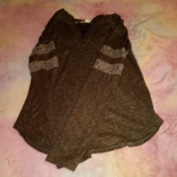 💕5 for 25$ Medium JOLT Olive Green Cozy Hooded Sweatshirt - Picture 4 of 8